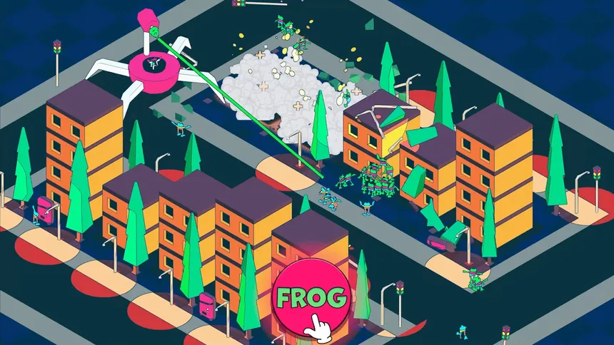 Скриншот 2 к игре Ribbit Riot!
