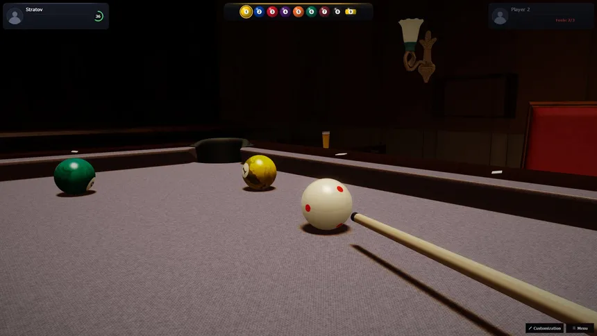 Скриншот 8 к игре 8 Ball Pro Online