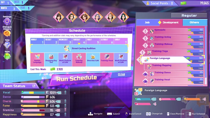 Скриншот 5 к игре K-pop Idol Stories: Road to Debut