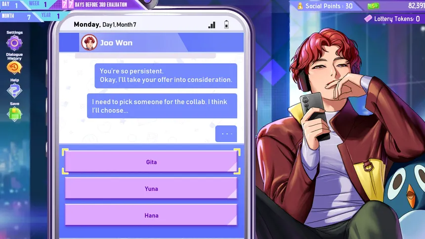 Скриншот 6 к игре K-pop Idol Stories: Road to Debut