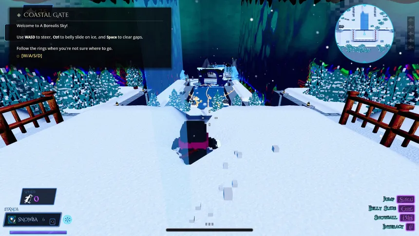 Скриншот 2 к игре SlidefyingBadaBoom Penguin through a Slipstream: Rise of the Penguins 3