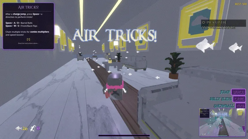 Скриншот 6 к игре SlidefyingBadaBoom Penguin through a Slipstream: Rise of the Penguins 3