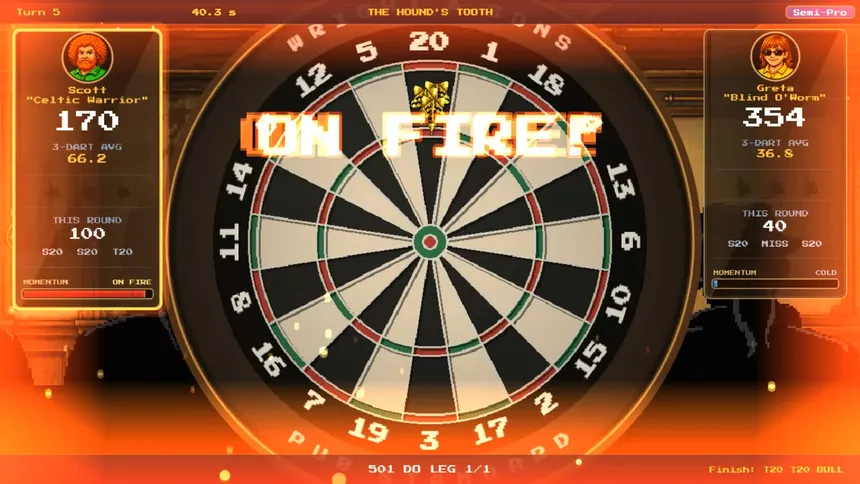 Скриншот 3 к игре Pixel Darts: From Pub to Glory