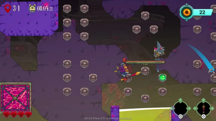 Скриншот 1 к игре Eldritch Climb: A Cursed Ascent