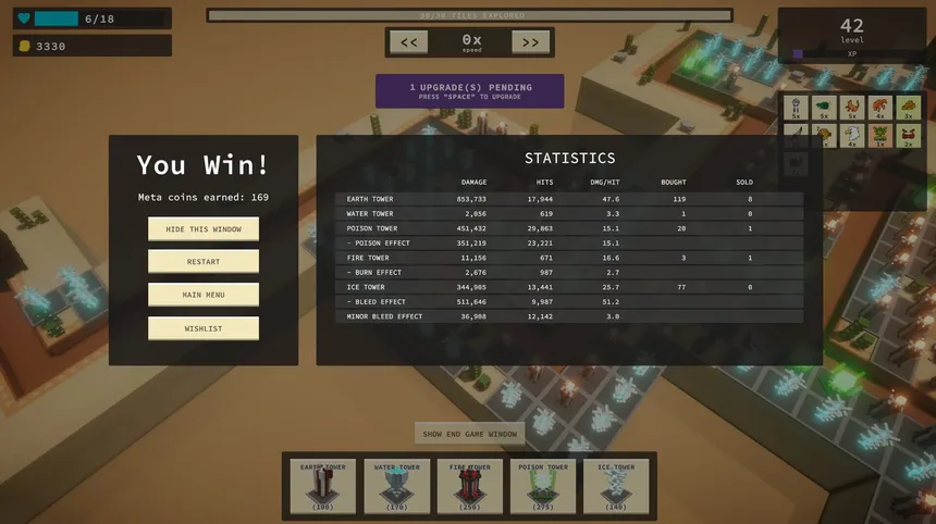 Скриншот 4 к игре Rogue Cube Defense