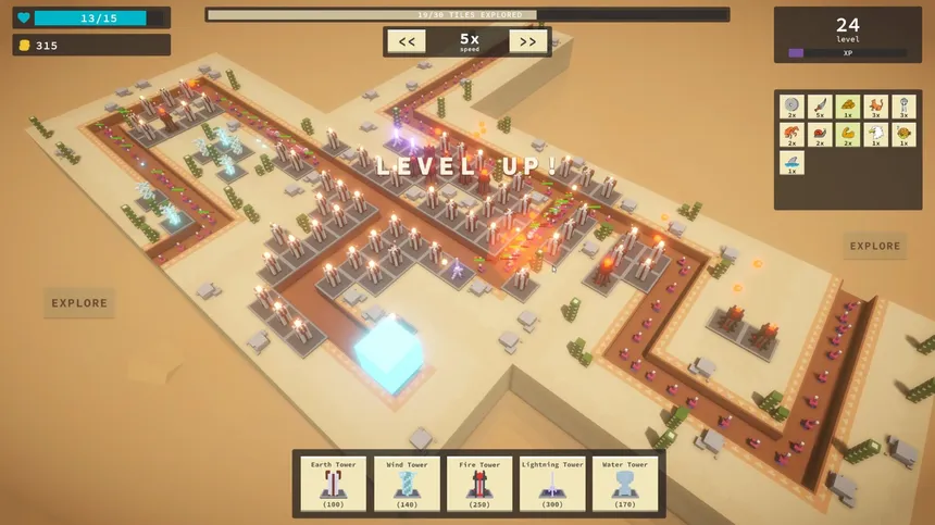 Скриншот 6 к игре Rogue Cube Defense