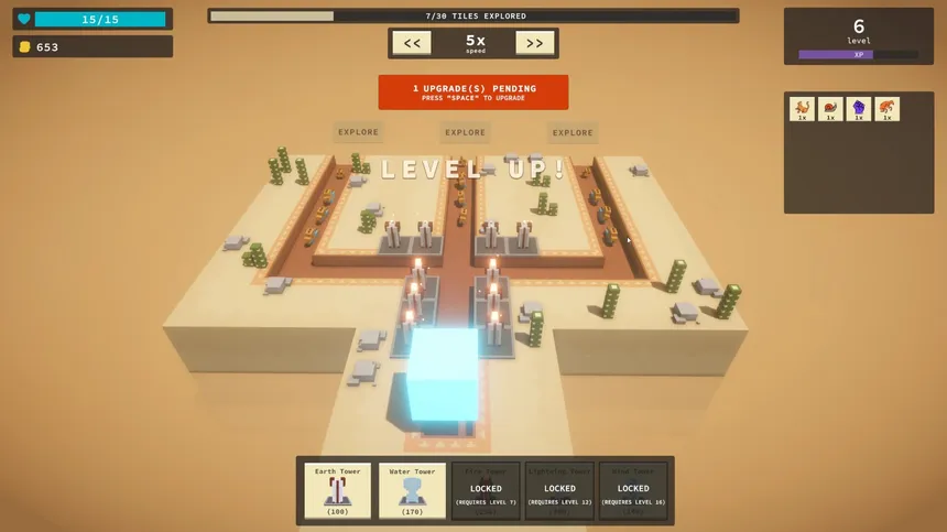 Скриншот 7 к игре Rogue Cube Defense