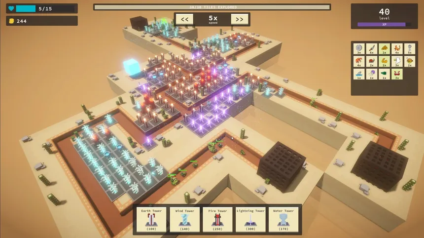 Скриншот 8 к игре Rogue Cube Defense