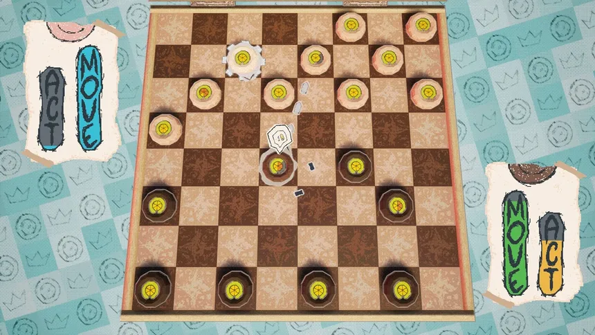 Скриншот 2 к игре Twin Stick Checkers