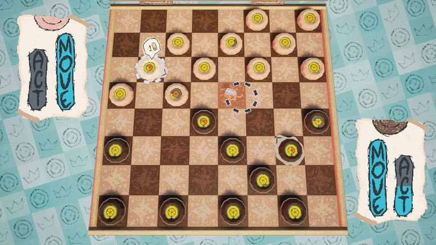 Скриншот 3 к игре Twin Stick Checkers