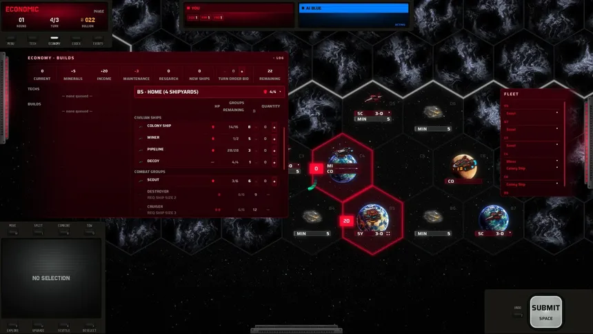 Скриншот 4 к игре Space Imperia 4X