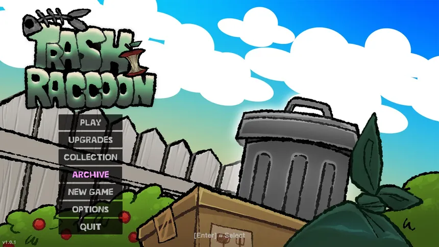 Скриншот 7 к игре Trash Raccoon