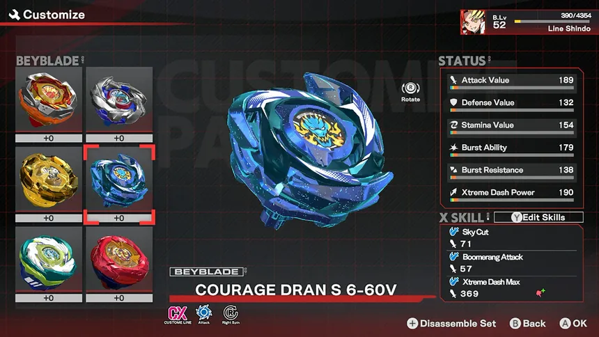Скриншот 4 к игре BEYBLADE X EVOBATTLE
