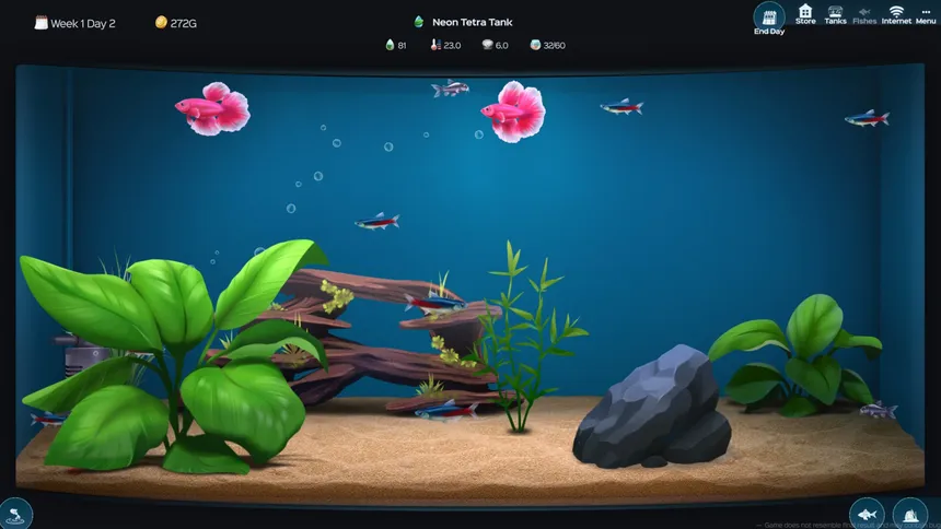 Скриншот 1 к игре The Fish Corner