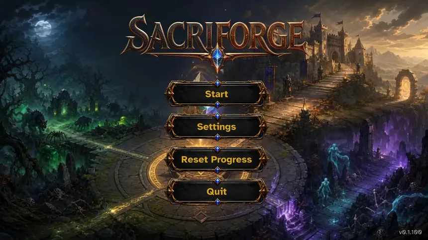 Скриншот 4 к игре SacriForge