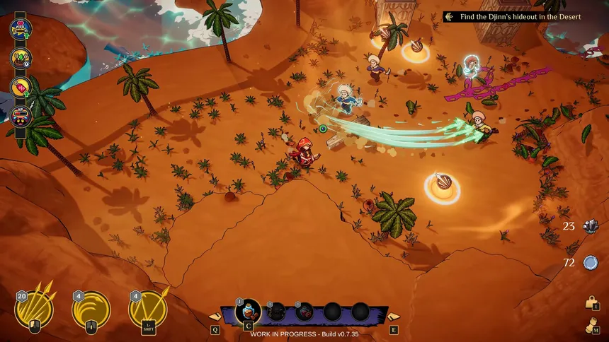 Скриншот 2 к игре Nomad: The Legend of Zarqa