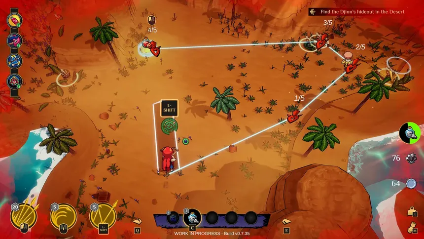 Скриншот 3 к игре Nomad: The Legend of Zarqa