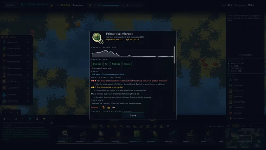 Скриншот 4 к игре Biosphere Simulator