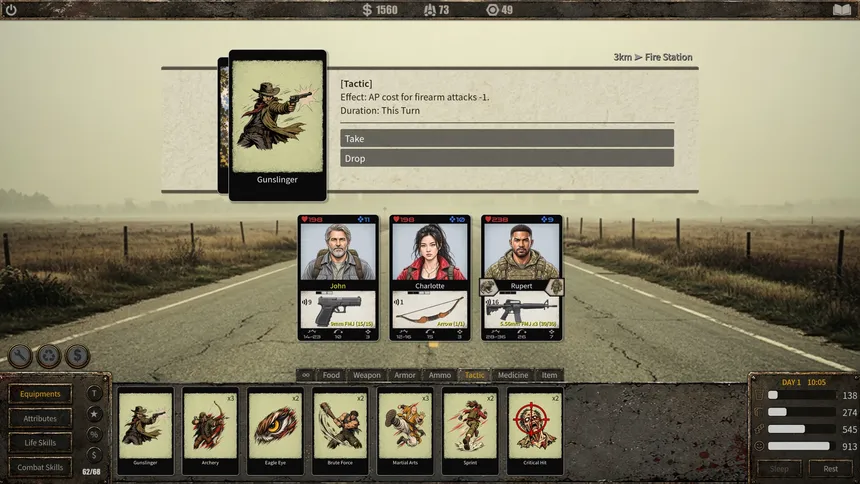Скриншот 2 к игре Tabletop Survivors
