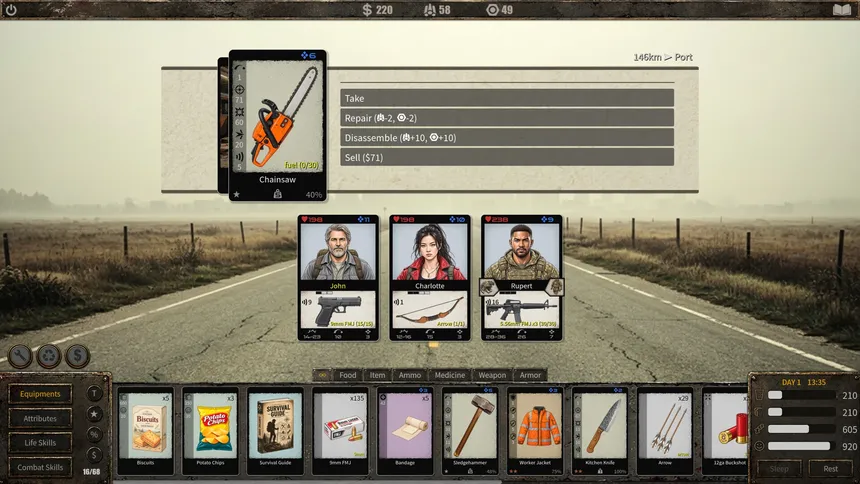 Скриншот 7 к игре Tabletop Survivors