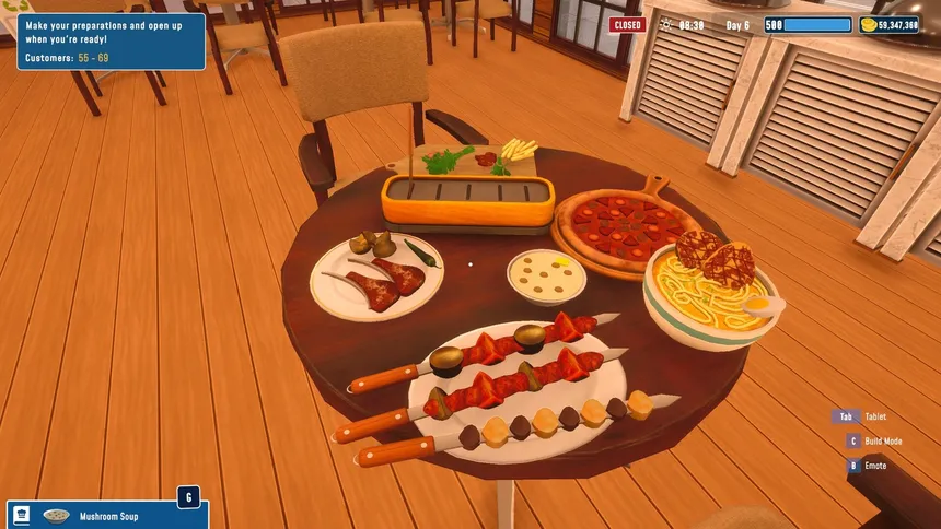 Скриншот 1 к игре Kebab Chefs! - Restaurant Simulator