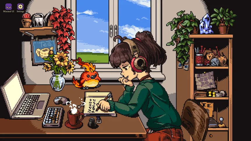 Скриншот 6 к игре Occult Office: Lofi Rituals