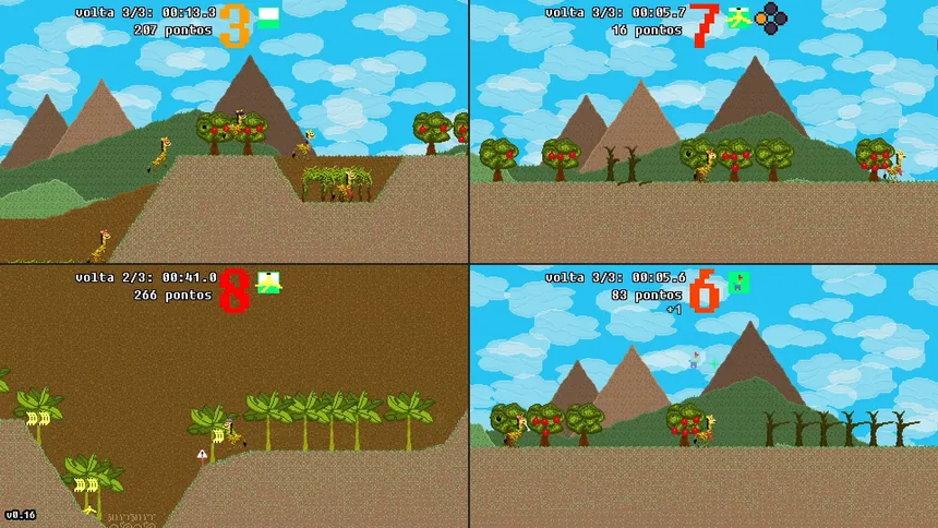 Скриншот 3 к игре Run Giraffe Run