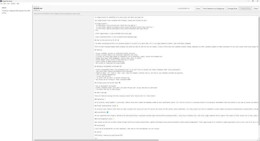 Скриншот 4 к игре Project File Library