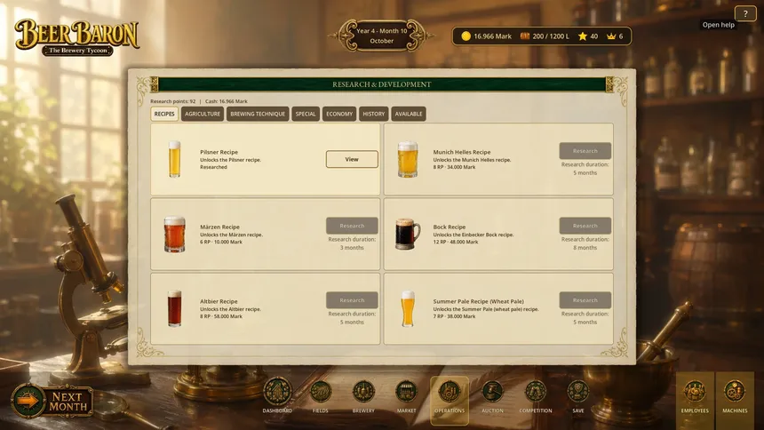 Скриншот 5 к игре Braumeister: Der Brauerei-Tycoon