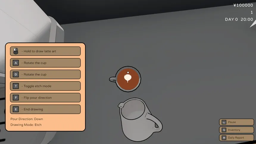 Скриншот 2 к игре Kissaten Dream - Anime Coffee Shop Simulator!