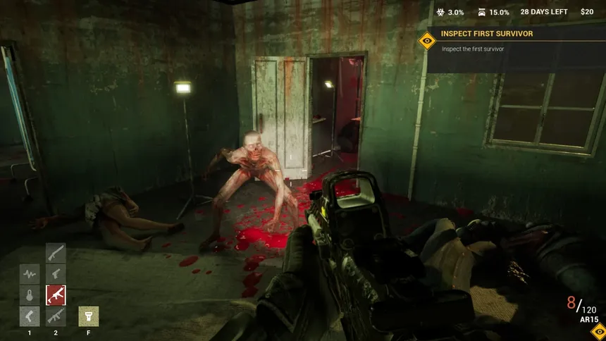 Скриншот 1 к игре Quarantine Zombies: Contamination