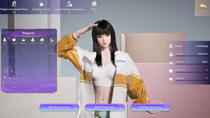 Скриншот 2 к игре Relaxation Massage Studio