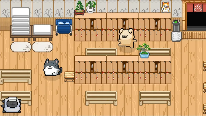 Скриншот 6 к игре Maltese's Fluffy Onsen