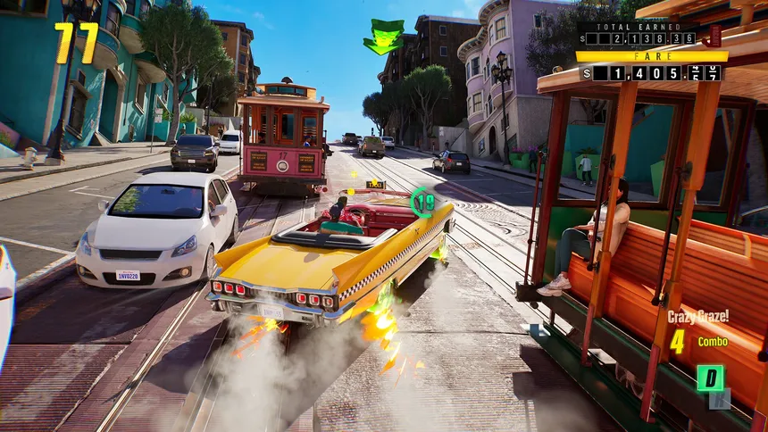 Скриншот 1 к игре Crazy Taxi: World Tour