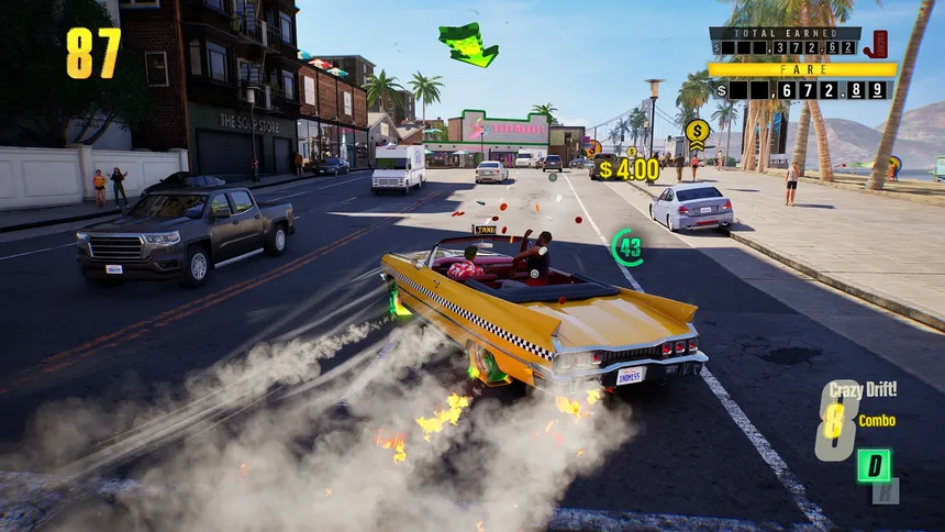 Скриншот 8 к игре Crazy Taxi: World Tour