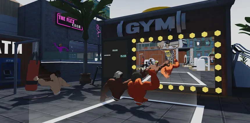 Скриншот 3 к игре Gym Bros: LooksMaxx
