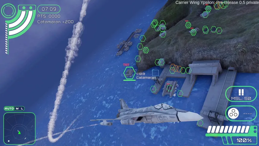 Скриншот 3 к игре Carrier Wing Ypsilon