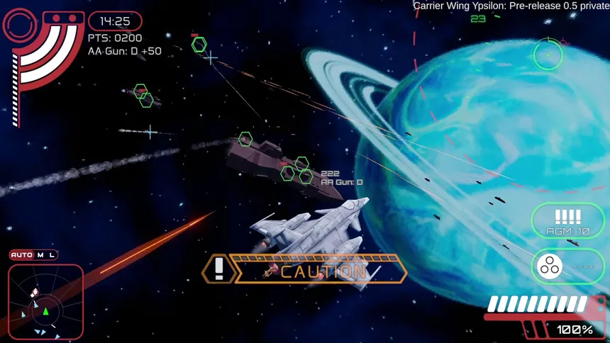 Скриншот 5 к игре Carrier Wing Ypsilon