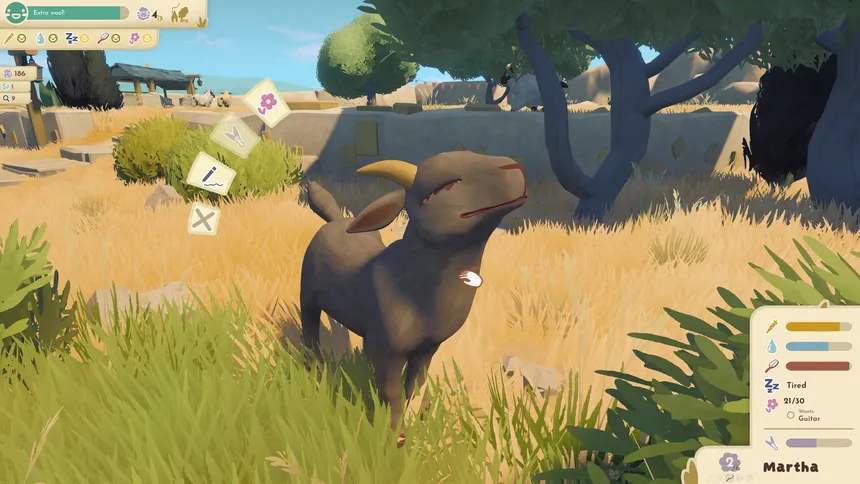 Скриншот 2 к игре Little Sheep Valley – Cozy ranch-builder