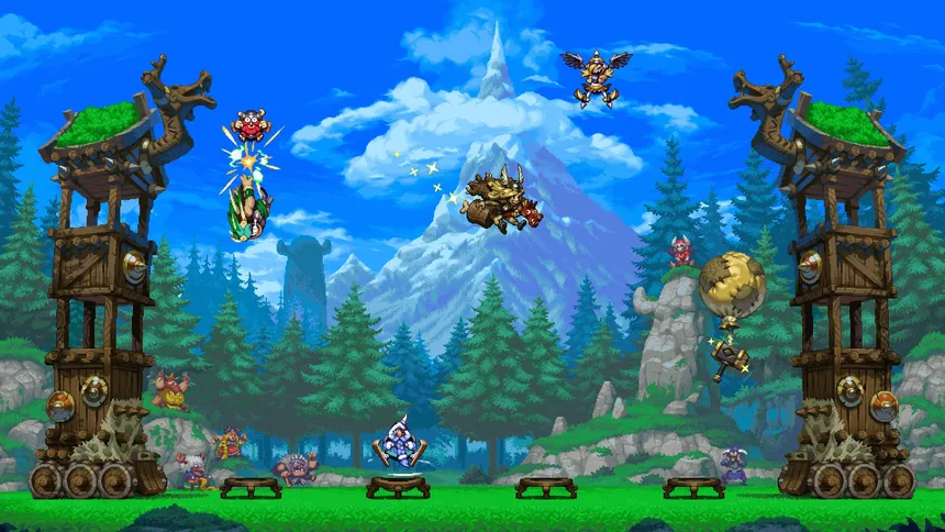 Скриншот 5 к игре Vikings On Trampolines