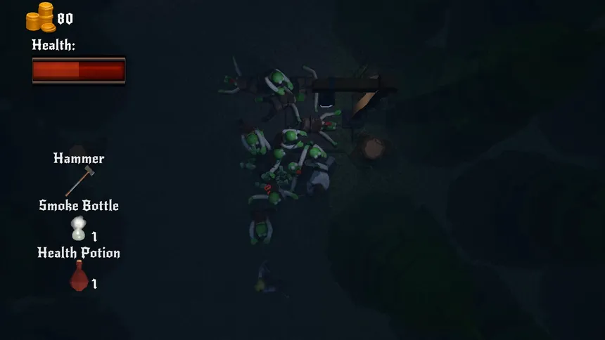 Скриншот 1 к игре Clay Crusade: Night of the Necromancer