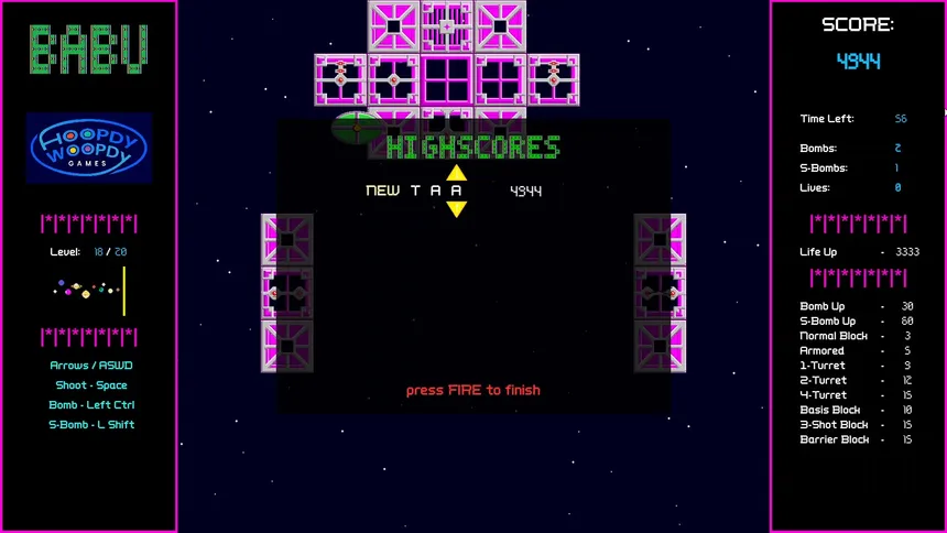 Скриншот 3 к игре BABU - Blow All Blocks Up!