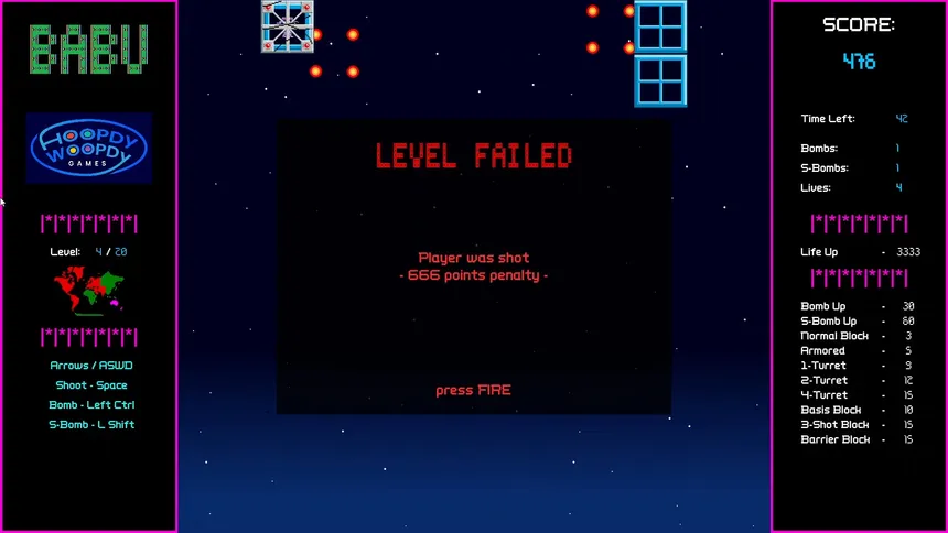 Скриншот 5 к игре BABU - Blow All Blocks Up!