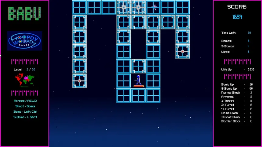 Скриншот 7 к игре BABU - Blow All Blocks Up!