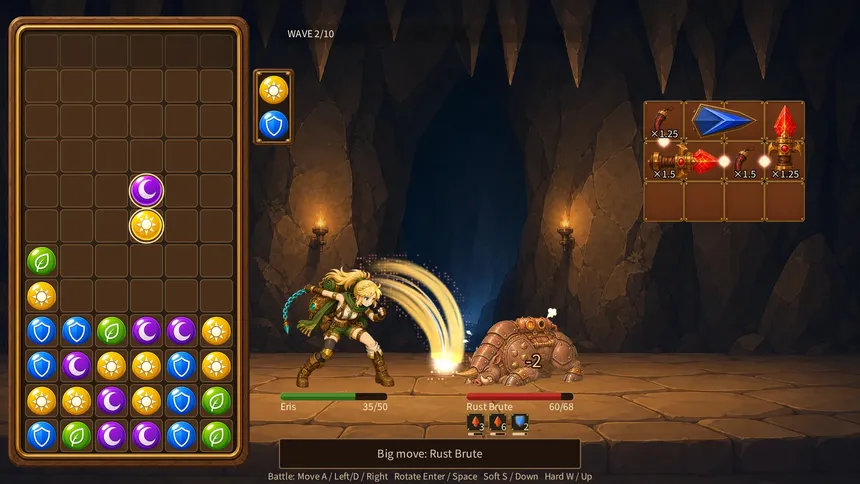 Скриншот 4 к игре Packfall Chain Arena