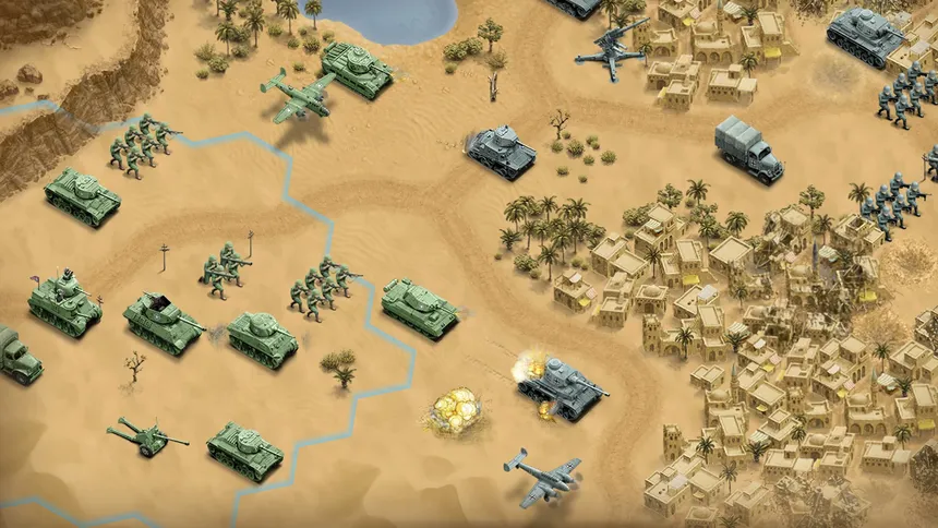 Скриншот 1 к игре 1943 Deadly Desert