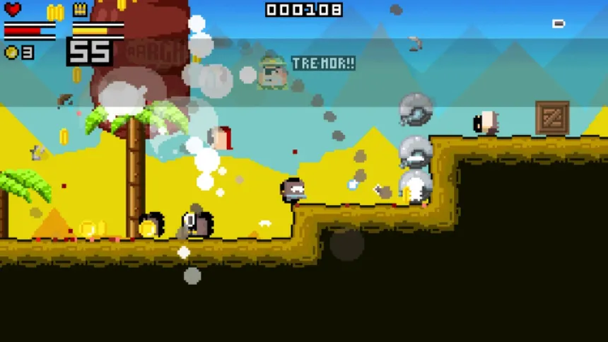 Скриншот 4 к игре Gunslugs