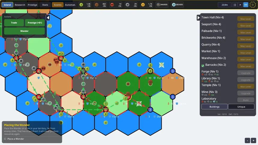 Скриншот 2 к игре Settlers of Idlestan