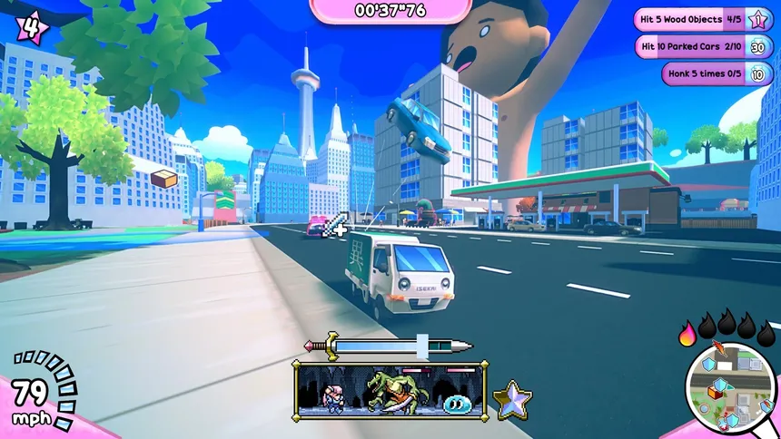 Скриншот 3 к игре Truck-kun is Supporting Me from Another World?!