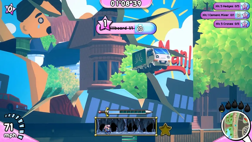 Скриншот 4 к игре Truck-kun is Supporting Me from Another World?!